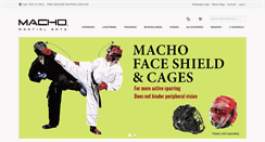 Desktop Screenshot of macho.com